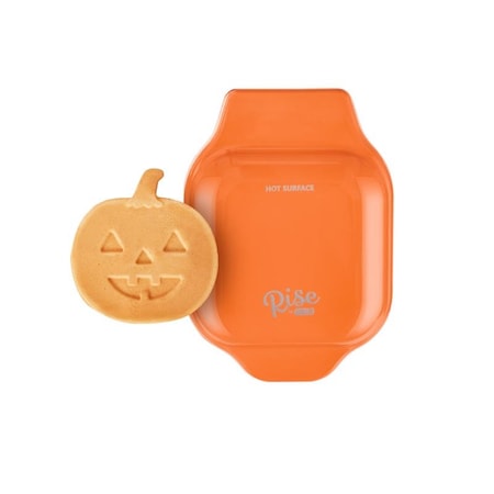Rise By Dash Rise by Dash Jack-O-Lantern 1 waffle Orange Plastic Waffle Maker RMWP001GBOP06